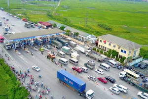 "Đóng cửa", cấm đường quốc lộ 5 để phòng chống dịch Covid-19 tại Hải Dương