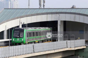 Clip: Hành trình 15 phút đoàn tàu đường sắt trên cao lao vun vút từ ga Cát Linh tới Yên Nghĩa