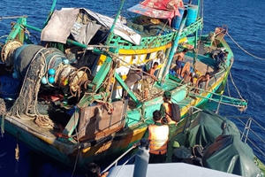 Nhiều phương tiện vi phạm an ninh an toàn đường ống dẫn khí Nam Côn Sơn