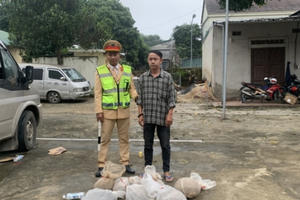 Quảng Trị: Dùng ô tô vận chuyển nhiều động vật hoang dã trái phép