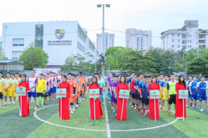 Chuẩn bị khai mạc giải bóng đá Cát Ngạn League 2022