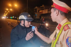 Hơn 550 nghìn trường hợp vi phạm nồng độ cồn