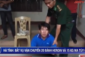 Tin nhanh ngày 24/09/2018: Bắt vụ vận chuyển ma túy khủng ở Hà Tĩnh