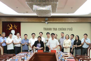Thanh tra Chính phủ hoàn thành tiếp nhận 12 thanh tra bộ