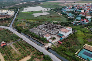 Hà Nội phê duyệt dự án hệ thống thu gom và xử lý nước thải Sơn Tây gần 501 tỷ đồng