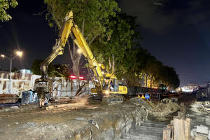 Khẩn trương di dời hạ tầng kỹ thuật của dự án Tuyến metro số 2