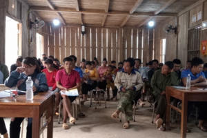 Lai Châu: Nâng cao hiệu quả tuyên truyền phổ biến pháp luật tại huyện Nậm Nhùn Lai Châu: Nâng cao hiệu quả tuyên truyền phổ biến pháp luật tại huyện Nậm Nhùn