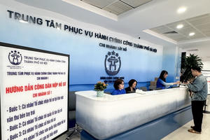 Tái cấu trúc thủ tục đăng ký giao dịch bảo đảm, đẩy mạnh cung cấp dịch vụ công trực tuyến