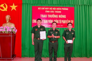 Thưởng nóng trong công tác đấu tranh phòng, chống  tội phạm về ma túy