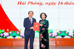 Ông Lê Tiến Châu làm Bí thư Thành ủy Hải Phòng