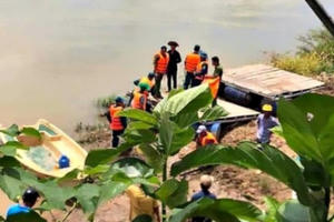 Một thanh niên bị đuối nước khi cưỡi trâu bơi qua hồ thủy điện