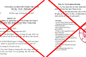 Cảnh báo văn bản giả mạo liên quan chức năng, nhiệm vụ của Trạm Y tế xã, phường