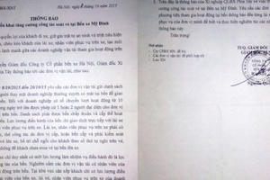 Hà Nội: Lập lại trật tự bến xe Mỹ Đình