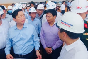 Phó thủ tướng Trần Hồng Hà trực tiếp khảo sát dự án sân bay Long Thành