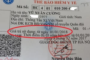 Có phải gia hạn thẻ bảo hiểm y tế không?