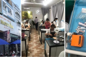 “Học viện phun xăm thẩm mỹ Diễm Nguyễn – Academy” bị xử phạt