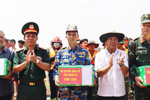 Đồng Nai: Khởi động diễn tập khu vực phòng thủ quan trọng Nhơn Trạch