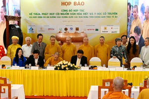 Công bố hợp tác, kế thừa, phát huy cội nguồn văn hóa Việt và Y học cổ truyền