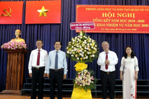 TP HCM: Ngành Giáo dục quận Gò Vấp chủ động ứng phó dịch Covid-19 trong năm học mới