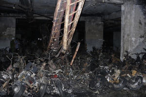 Hà Nội: Tiềm ẩn nhiều nguy cơ cháy nổ tại hầm chung cư