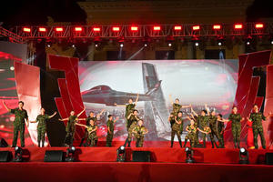 Hải Phòng rực rỡ với chương trình nghệ thuật “Vang mãi bản hùng ca” Hải Phòng rực rỡ với chương trình nghệ thuật “Vang mãi bản hùng ca”