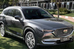 Mazda CX-8 ưu đãi lên tới 200 triệu đồng, giảm thêm 50% phí trước bạ