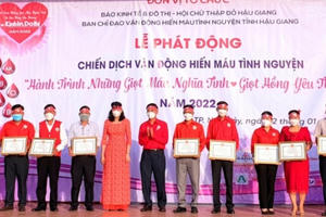 Hậu Giang “Hiến giọt máu đào – Trao đời sự sống”