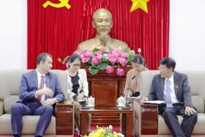 Bình Dương tiếp và làm việc với Đoàn công tác của Tổng Lãnh sự Canada tại TP HCM