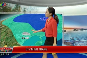 Dự báo thời tiết ngày 12/01/2016