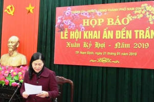 Lễ Khai ấn đền Trần: Lắp camera giám sát để phát hiện hành vi phản cảm