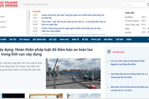 Báo Xây dựng chính thức vận hành Trang thông tin điện tử Xây dựng và Đời sống