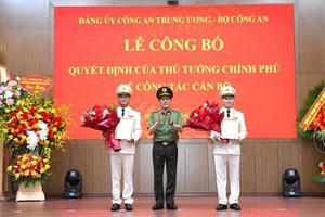 Bộ Công an có thêm 2 tân Thứ trưởng