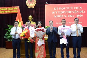 Đà Nẵng có 2 tân Phó Chủ tịch HĐND Thành phố Đà Nẵng có 2 tân Phó Chủ tịch HĐND Thành phố