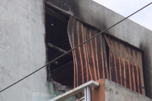 TP HCM: Cháy nhà vì để tàn thuốc lá rơi xuống nệm