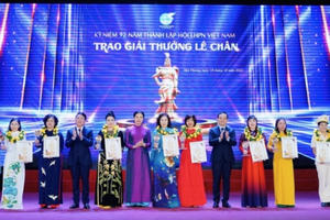 TP Hải Phòng trao tặng Giải thưởng Lê Chân cho 8 phụ nữ tiêu biểu