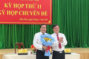 Ông Nguyễn Duy Tân làm Phó chủ tịch UBND TP Biên Hòa