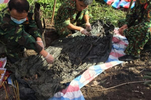 Phát hiện hài cốt liệt sĩ đoàn 10 Đặc công Rừng Sác