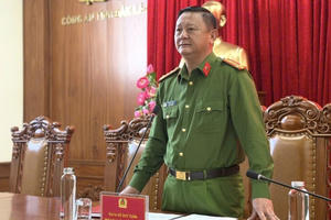 Công an tỉnh Đắk Lắk thông tin về kết quả triệt phá đường dây ma túy xuyên quốc gia