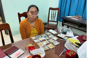 Bắt người phụ nữ 20 lần mang vàng giả đi cầm cố, chiếm đoạt hơn 200 trăm triệu đồng