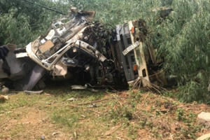 Vụ tai nạn thảm khốc tại Lai Châu: Nguyên nhân ban đầu xác định "do xe bồn mất phanh" Vụ tai nạn thảm khốc tại Lai Châu: Nguyên nhân ban đầu xác định "do xe bồn mất phanh"