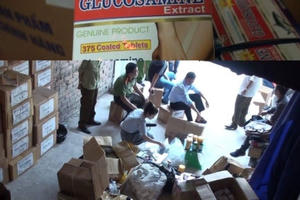 Hà Nội: Thu giữ hàng nghìn thực phẩm chức năng nghi lậu