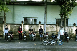 Đồng Nai: Bắt nhóm tụ tập đua xe trong bối cảnh dịch bệnh phức tạp