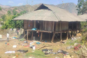 Nghịch tử phóng hoả đốt nhà vì không được bố mẹ cho tiền mua xe máy