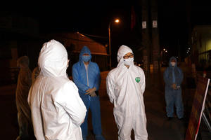 Phó Thủ tướng Vũ Đức Đam chỉ đạo công tác phòng chống dịch bệnh tại Quảng Ninh