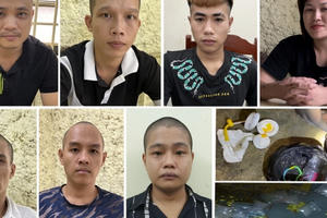 Liên tiếp bắt giữ 2 vụ, 7 đối tượng mua bán, tàng trữ và sử dụng trái phép ma tuý