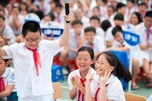 Học sinh Hải Phòng đến trường sớm nhất vào ngày 23/8