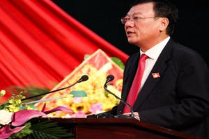 Bí thư Tỉnh ủy Nam Định Đoàn Hồng Phong tái cử nhiệm kỳ 2020 - 2025