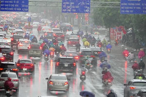 Thời tiết ngày 5/2: Bắc Bộ mưa rào và có nơi có dông, vùng núi có nơi có mưa to