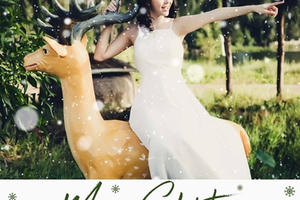 Dàn mỹ nhân Việt khoe sắc, gửi lời chúc Giáng sinh an lành