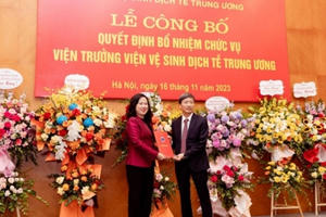 Ông Phan Trọng Lân giữ chức Viện trưởng Viện Vệ sinh dịch tễ Trung ương